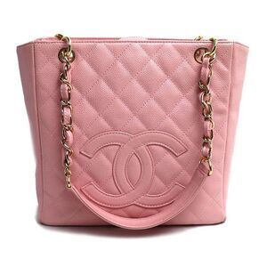Chanel PST Caviar Tote Bag